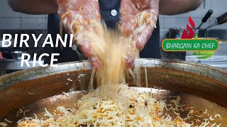 Biryani Rice Recipe  बिरयानी राइस रेसिपी  Plain Biryani Rice  How To Make Biryani Rice At Home [upl. by Nitas]