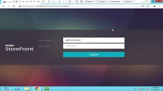 Citrix Storefront How to hide domain details for users on Storefront Login Page [upl. by Yahsram]