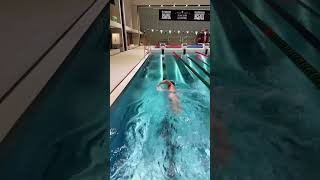 Smooth and easy freestyle swimming chased by a drone 🏊‍♂️ swimming swim [upl. by Clara]