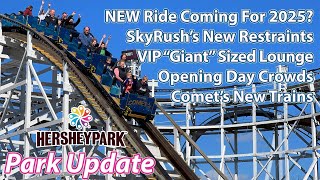 Opening Day at Hersheypark  Park Update  March 2024 [upl. by Muscolo780]