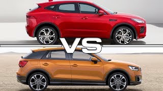 2018 Jaguar EPace vs 2017 Audi Q2 [upl. by Comethuauc205]