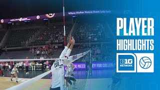 Kierstyn Barton Highlights vs Michigan State  Washington Volleyball  10202024 [upl. by Gare]