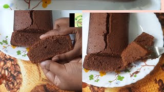 Basic Plain ampSoft Chocolate Sponge Cake Recipe Without Oven [upl. by Annabela]