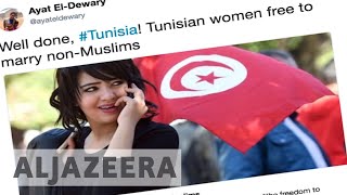 Tunisia lifts ban on Muslim women marrying nonMuslims [upl. by Leiahtan]