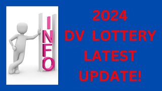 DV Lottery LATEST UPDATE [upl. by Lamson879]