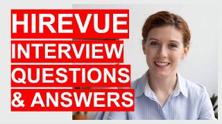 HIREVUE Interview Questions Tips and Answers How to PASS a HireVue Interview [upl. by Netti]