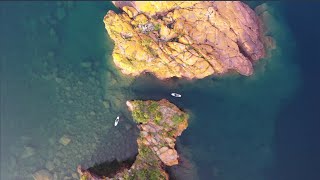 Droning Lake Superior Circle Tour [upl. by Nnylimaj97]