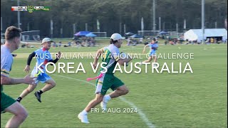 AIC Korea vs Australia  MIXED OPENS [upl. by Kreiker469]