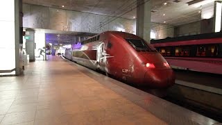 Thalys PBKA arriving at Antwerp Centraal [upl. by Cohdwell]