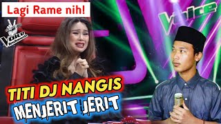 Titi Dj Menangis Mendengar Sholawat Parodi The Voice Indonesia [upl. by Treb]