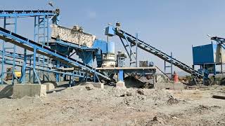 Puzzolana 150TPH 2 Stage crushing plant [upl. by Terris]