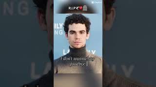 Sad Cameron Boyce edit 🕊️❤️🪦 shorts sad edit [upl. by Ahk578]