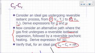 Physical Chemistry Lecture Partial Derivatives in Thermodynamics Part 4 [upl. by Ingar]