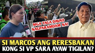 TAGA DAVAO NAGPARAMDAM NA SI MARCOS ANG RERESBAKAN KONG SI VP SARA AYAW TIGILAN [upl. by Nohsed]