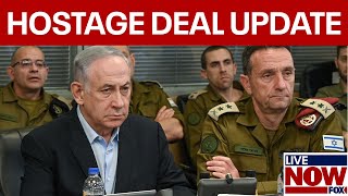 IsraelHamas war Netanyahu welcomes Gaza hostage deal  LiveNOW from FOX [upl. by Chery]