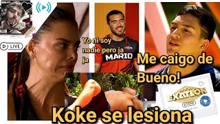 Koke hace su Gracia Se lesiona para que no le Gane Pato Araujo el dios de Exatlón México avance [upl. by Eentruoc555]