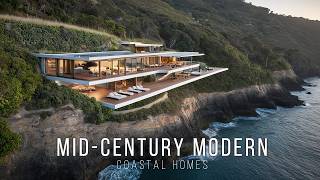 MidCentury Modern Coastal Homes Design Ideas and Inspiration [upl. by Rosy104]