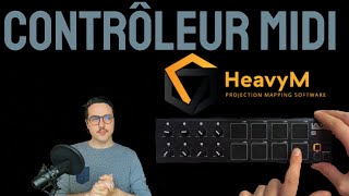 Contrôler HeavyM avec un contrôleur MIDI [upl. by Eilsew81]