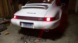 Porsche 964 Fabspeed Exhaust [upl. by Yrem]