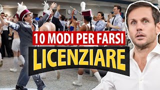 10 COMPORTAMENTI che fanno scattare il LICENZIAMENTO  Avv Angelo Greco [upl. by Athalia]