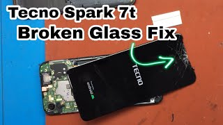 Tecno Spark 7t Broken Glass Replacement [upl. by Floria109]