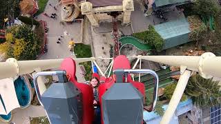 Cobra Rollercoaster LastRow Onride Video Conny Land Lipperswil 2020 [upl. by Boar]