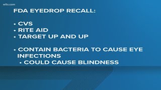 Recall Alert Store brand eyedrops [upl. by Cypro]