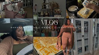 Bananaless Pudding Recipe  GRWM  Locs  Trying New Fragrances  Beauty Room Furniture etc  VLOG [upl. by Vins]