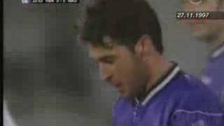 Rosenborg BK vs Real Madrid 1997 1st half [upl. by Neelahtak]