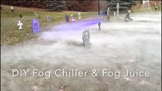 DIY Fog Chiller amp Fog Juice [upl. by Bard470]