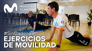 SinCadena Ejercicios de Movilidad previos a las salidas en bici  Movistar Team  2024 [upl. by Sondra]