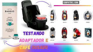 NEXCAP Adaptador Nespresso para Dolce Gusto  Café chocolate com Menta [upl. by Atinel]