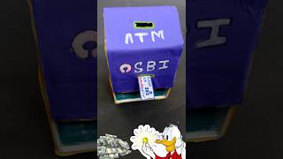 How to make Atm machine with cardboard  coin Atm machine atm shorts atm machine [upl. by Moersch817]