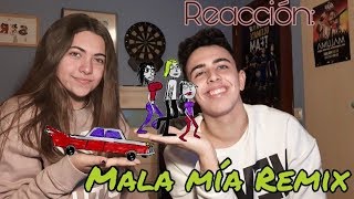 Reaccion Maluma Becky G Anitta  Mala Mia Remix [upl. by Holly-Anne19]