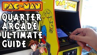 Ultimate Guide To The PacMan Quarter Arcade By Numskull  Unboxing Review Cabinet Overview amp more [upl. by Michelina464]