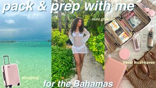 PACK amp PREP FOR A BAHAMAS VACATION🌴 beauty errands shopping amp Amazon travel essentials [upl. by Akiria318]