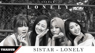 THAISUB SISTAR  LONELY ThankYouSISTAR [upl. by Mathis947]