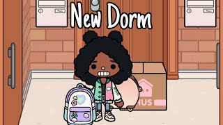 Moving into my new dorm 🎓Ep 1With Voices 🔊Toca Life RoleplayToca Life World 🌍 [upl. by Fernas]