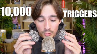 ASMR 10000 TRIGGERS IN 10 MINUTES [upl. by Einnaffit]