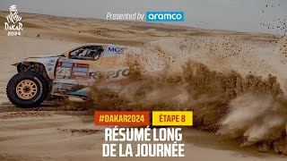 Le résumé de lÉtape 8 présenté par Aramco  Dakar2024 [upl. by Akimal]