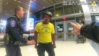 Man Goes Absolutely Ballistic At The Airport [upl. by Ocisnarf]