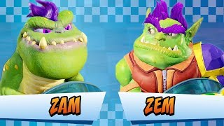 Zem amp Zam  Crash Team Racing NitroFueled [upl. by Aihseit]