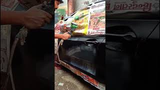 TATA Altroz door Repaint black mattalic tata tatamotors ratantata automobile black bike viral [upl. by Roch718]