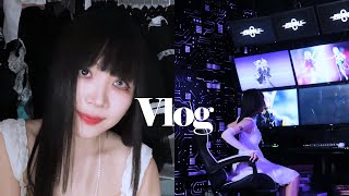 Vlog｜인터루나 촬영 화장 연습하기겟레디윗미인가요글고 촬영비하인드 [upl. by Eita]