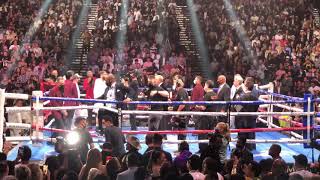 Canelo Alvarez vs Caleb Plant ring entrance Canelo live1106 [upl. by Brozak]