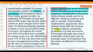 Cambridge English IELTS 11 Reading  Test 1  Passage 1  Crop growing skyscrapers [upl. by Akeryt111]