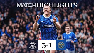 3️⃣ GOALS 3️⃣ POINTS 💪  Pompey 31 Shrewsbury Town  Highlights [upl. by Tut964]