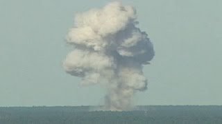 MOAB bomb originally developed for Iraq war [upl. by Einej]