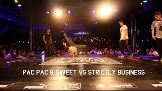 World BBoy Classic 2014  Pac Pac amp Sweet vs Strictly Business [upl. by Hagai]