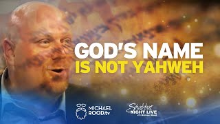 God’s name is not Yahweh – Proof from Jewish Rabbis [upl. by Ahtram308]